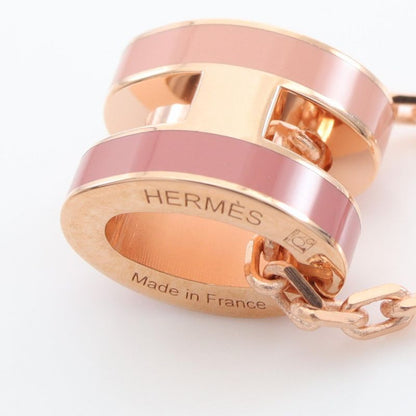 Hermes Necklace MINI POP H Mini Pop Ash GP (gold Plated) Necklace Ladies Used A