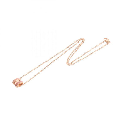 Hermes Necklace MINI POP H Mini Pop Ash GP (gold Plated) Necklace Ladies Used A