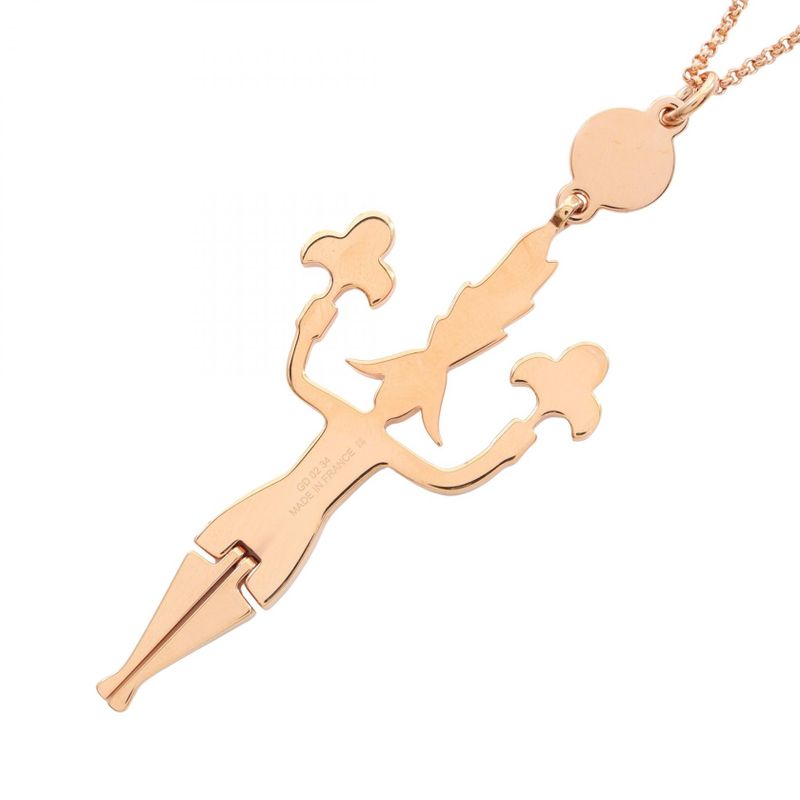 Hermes Necklace Artificier Fireworks Master GP (gold Plated) Necklace Ladies