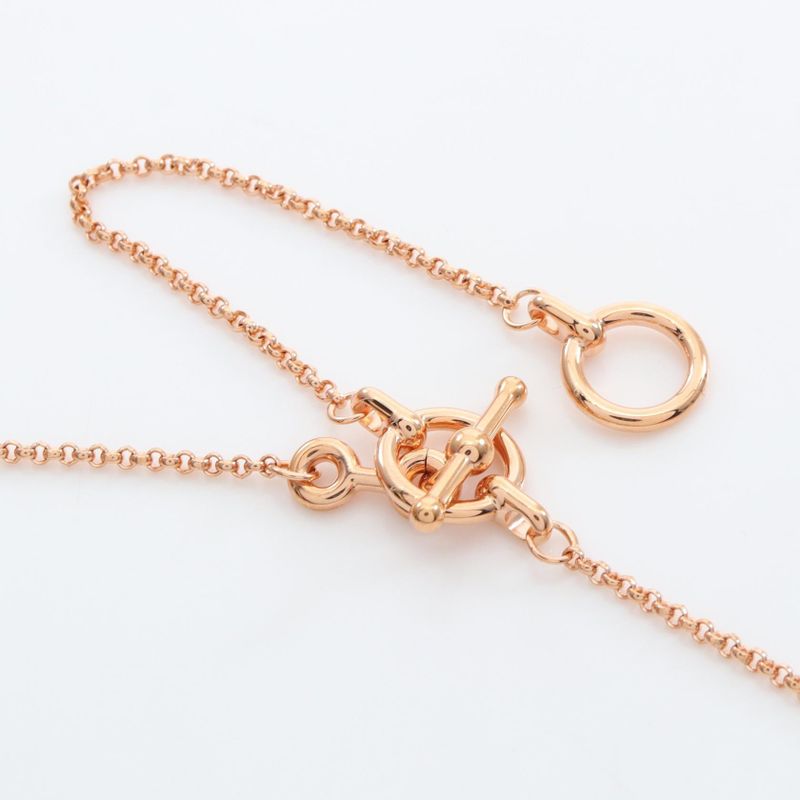 Hermes Necklace Artificier Fireworks Master GP (gold Plated) Necklace Ladies