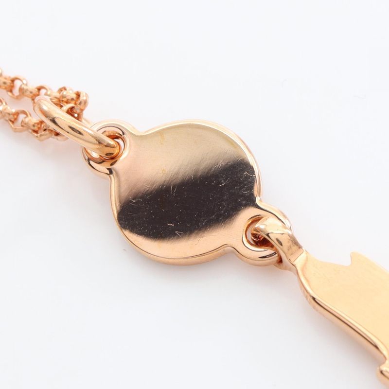 Hermes Necklace Artificier Fireworks Master GP (gold Plated) Necklace Ladies