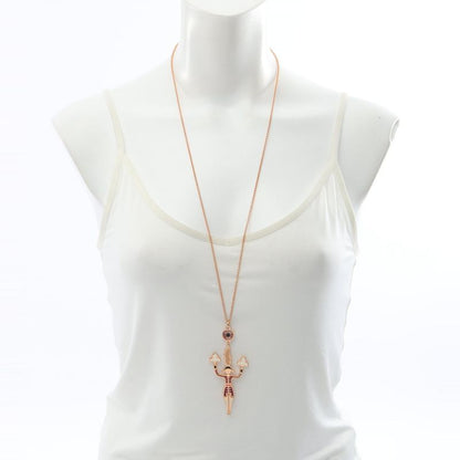 Hermes Necklace Artificier Fireworks Master GP (gold Plated) Necklace Ladies