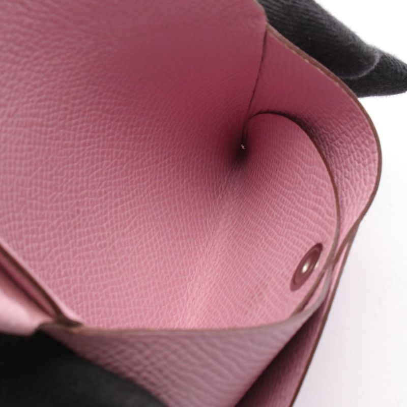 Hermes Coin Case Calvi Duo Mauve Silvestre Mauve Silvestre Others Calvi Duo