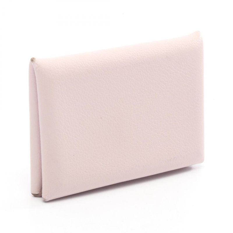 Hermes Coin Case Calvi Rose Dragee Rose Dragee Other Calvi Rose Dragee Ladies