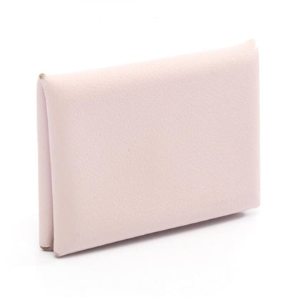 Hermes Coin Case Calvi Rose Dragee Rose Dragee Other Calvi Rose Dragee Ladies
