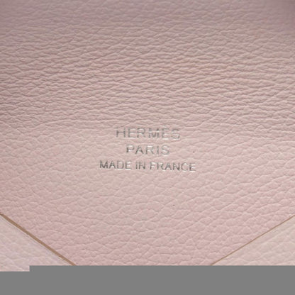 Hermes Coin Case Calvi Rose Dragee Rose Dragee Other Calvi Rose Dragee Ladies