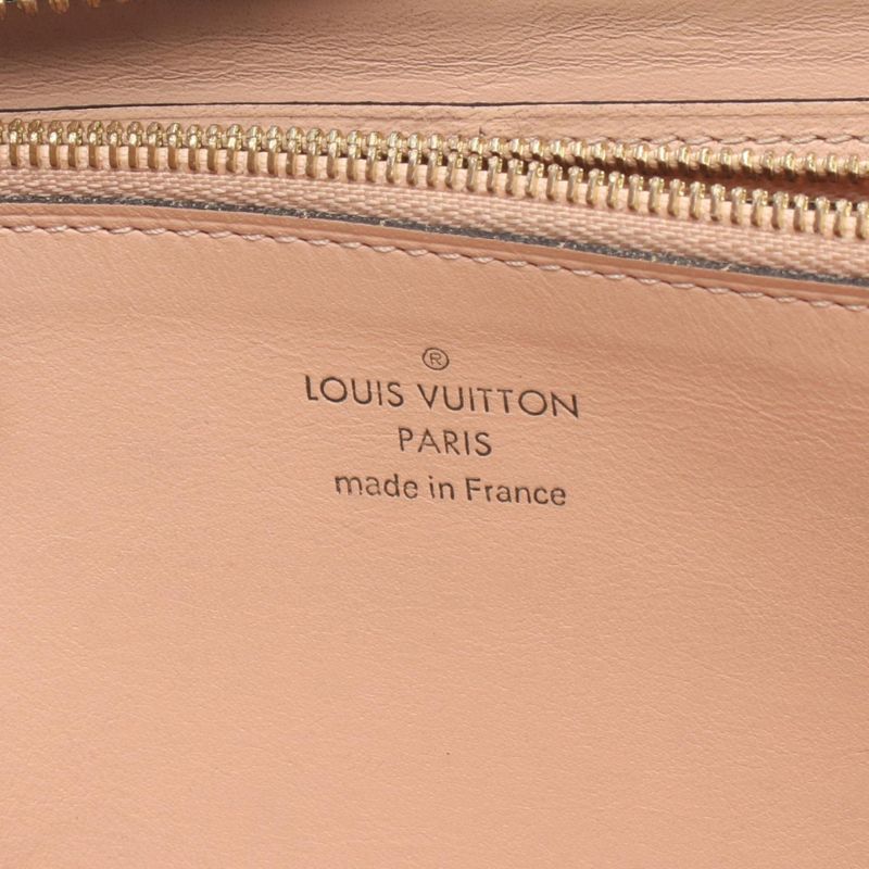 Louis Vuitton Lshape Zipper Long Wallet Portefeuille Comet M68582 Blue Marine