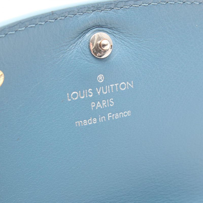 Louis Vuitton Bifold Wallet Portefeuille Iris Compact M69213 Snow Leather