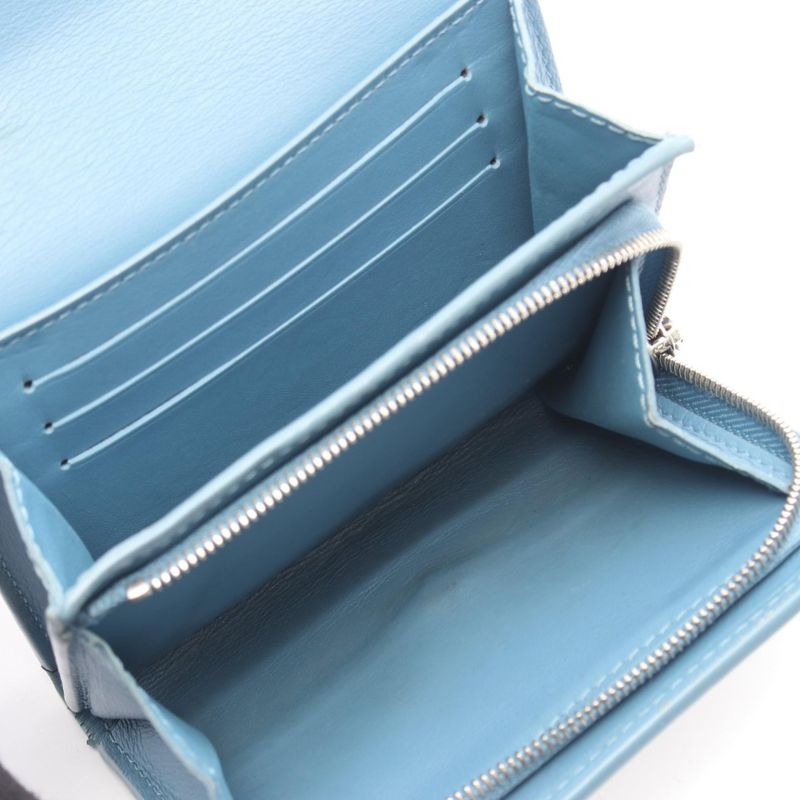 Louis Vuitton Bifold Wallet Portefeuille Iris Compact M69213 Snow Leather