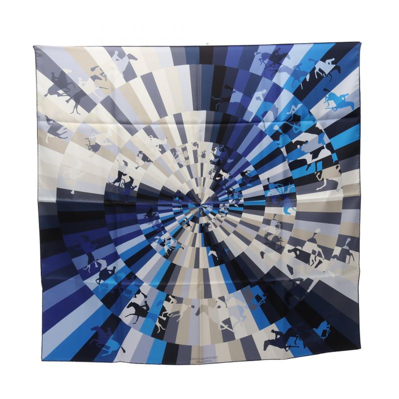 Hermes Scarf KARE 90 Galop Chromatique Silk KARE 90 Ladies Unused