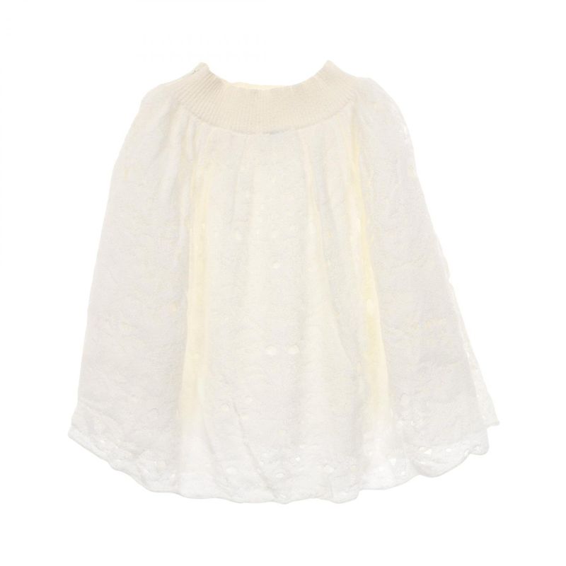 Chanel Skirt Coco Mark Button P45363k04769 White Other Skirt Ladies Used A