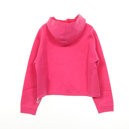 Louis Vuitton Parka Logo Print Pink Cotton Parka Women's Used A