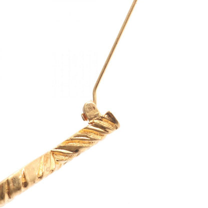 Saint Laurent Paris Brooch Opyum Broche Opium Gold GP (gold Plated) Brooch