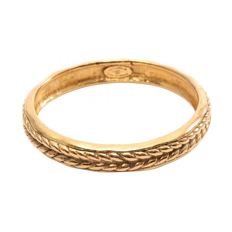 Chanel Bangle GP (gold Plated) Bangle Women's Used A