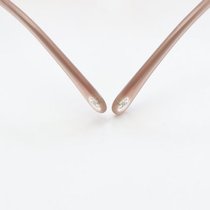 Chanel Sunglasses Rectangle Shape 5551-u Pink Beige Other Sunglasses Ladies