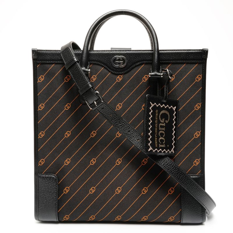Gucci Tote 2-Way Leather