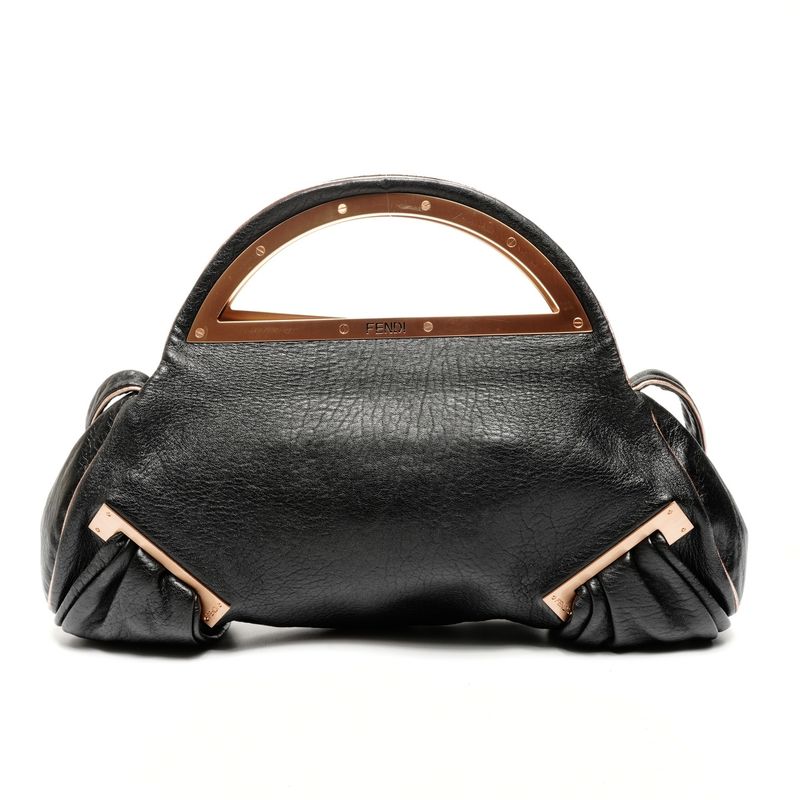 Fendi Shoulder Bag Leather Smile 2-Way