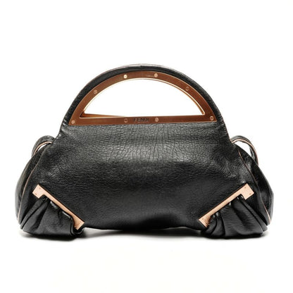 Fendi Shoulder Bag Leather Smile 2-Way