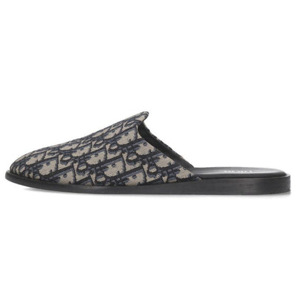 Dior 3sa097zju Oblique Jacquard Flat Sandals Men's 41