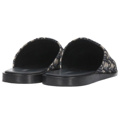 Dior 3sa097zju Oblique Jacquard Flat Sandals Men's 41