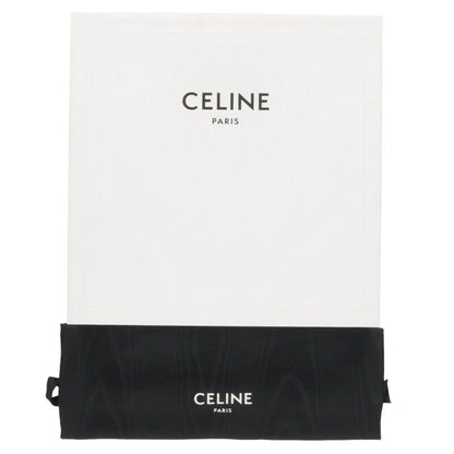 Celine Triomphe Lace-up Leather Boots Men's 37