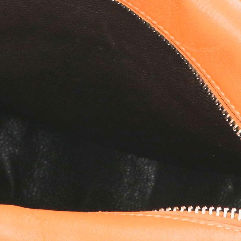 Prada Triangle Logo Plate Bicolor Leather Shoulder Bag Men's