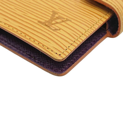Louis Vuitton Epi Agenda Mini Notebook Cover Yellow