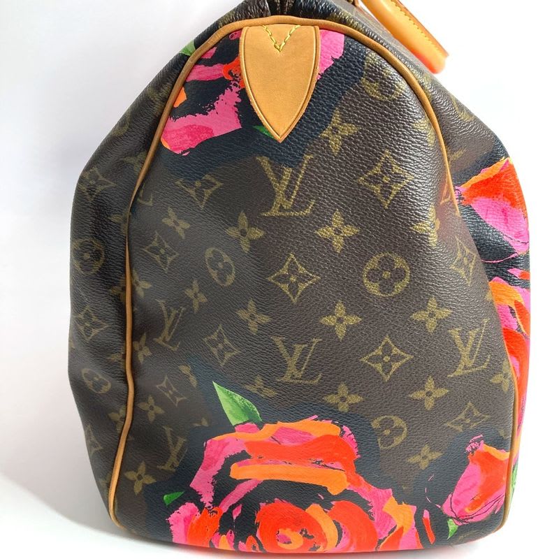 Louis Vuitton Boston Bag Keepall 50 Monogram Canvas Pink