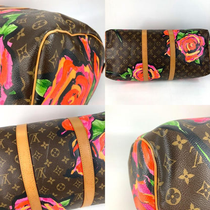 Louis Vuitton Boston Bag Keepall 50 Keepall 50 M48605 Monogram Canvas Pink