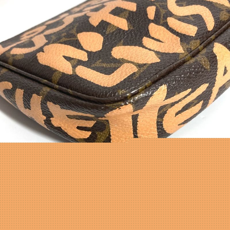 Louis Vuitton Shoulder Bag Pochette Accessory M92193 Monogram Canvas Orange