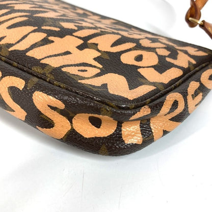 Louis Vuitton Shoulder Bag Pochette Accessory M92193 Monogram Canvas Orange