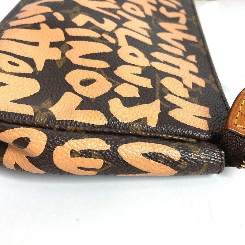 Louis Vuitton Shoulder Bag Pochette Accessory M92193 Monogram Canvas Orange