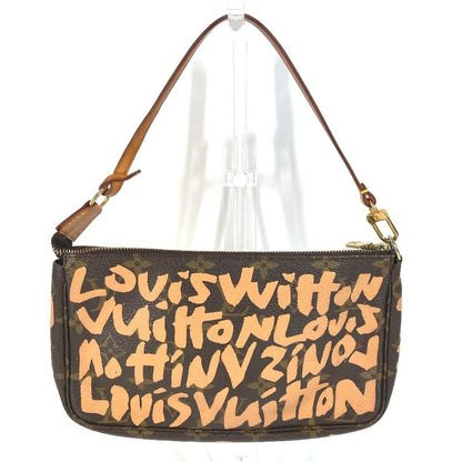 Louis Vuitton Shoulder Bag Pochette Accessory M92193 Monogram Canvas Orange