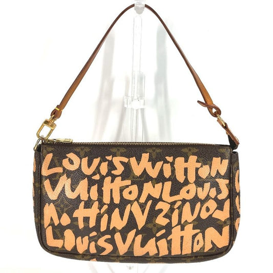 Louis Vuitton Shoulder Bag Pochette Accessory M92193 Monogram Canvas Orange