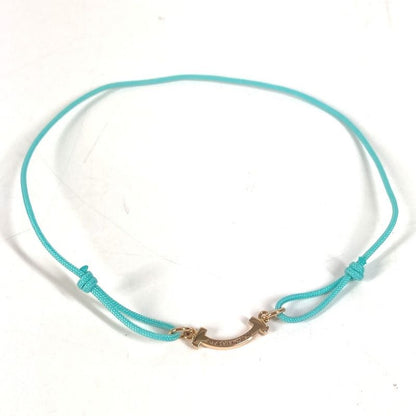 Tiffany & Co Tiffany & Co Bracelet Tiffany & Co T Smile Code Bracelet Au750 Blue