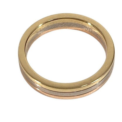 Cartier Ring ・ring Trinity Wedding Vendome Gold X Silver