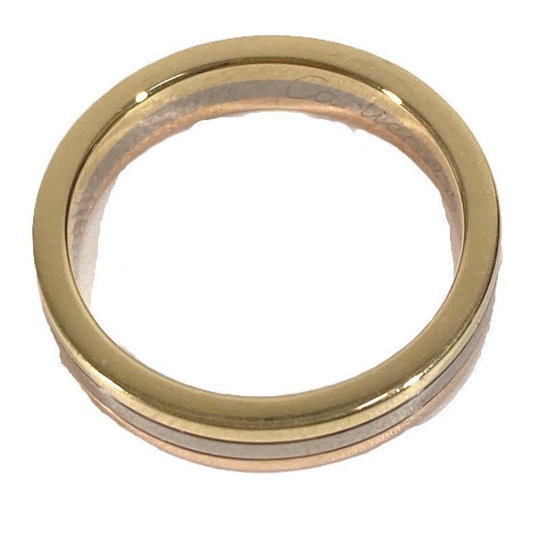 Cartier Ring ・ring Trinity Wedding Vendome Gold X Silver