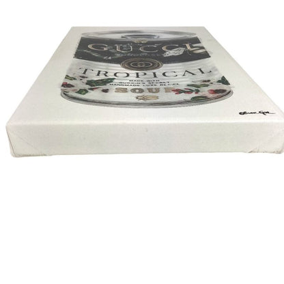 Object Picture Painting Art Gucci SOUP Can Canvas White