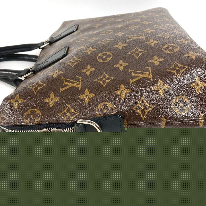 Louis Vuitton Handbag Porte Documents Jules PDJ M40868 Monogram Canvas Black