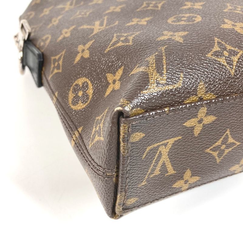 Louis Vuitton Handbag Porte Documents Jules PDJ M40868 Monogram Canvas Black