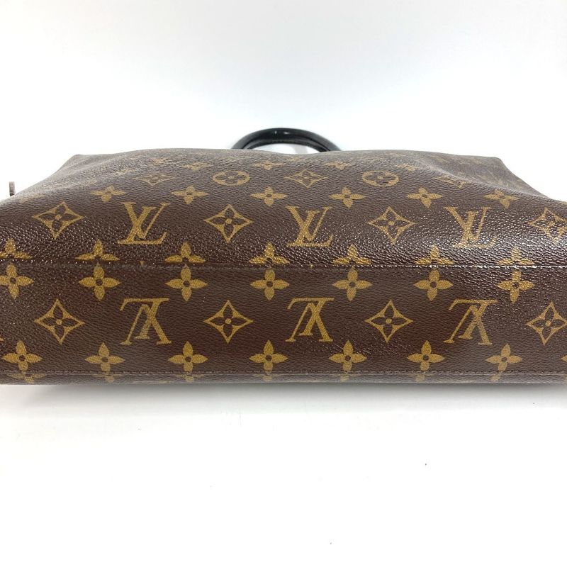 Louis Vuitton Handbag Porte Documents Jules PDJ M40868 Monogram Canvas Black