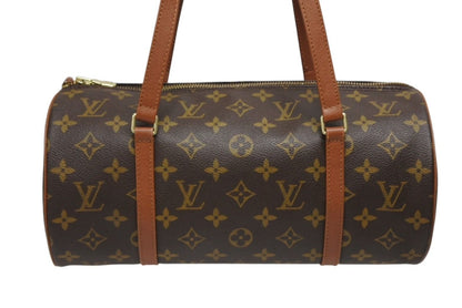 Louis Vuitton Papillon 30 Handbag Vintage Monogram Canvas Brown — view 2