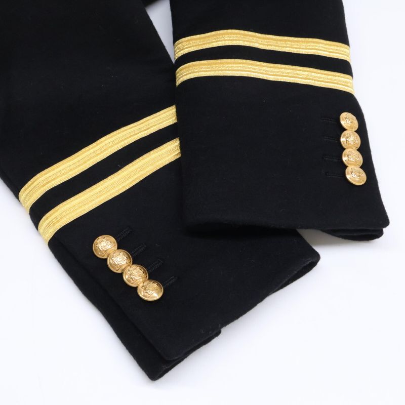 Celine [made In 22] 2v75f6700 Spencer Captain Jacket 100% Cashmere Spencer