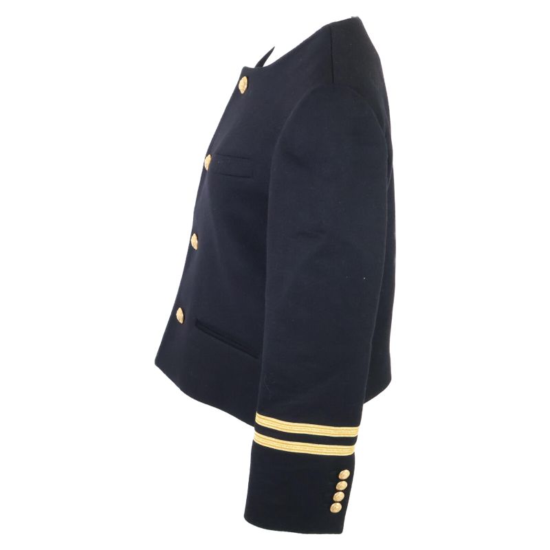 Celine [made In 22] 2v75f6700 Spencer Captain Jacket 100% Cashmere Spencer