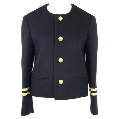 Celine [made In 22] 2v75f6700 Spencer Captain Jacket 100% Cashmere Spencer
