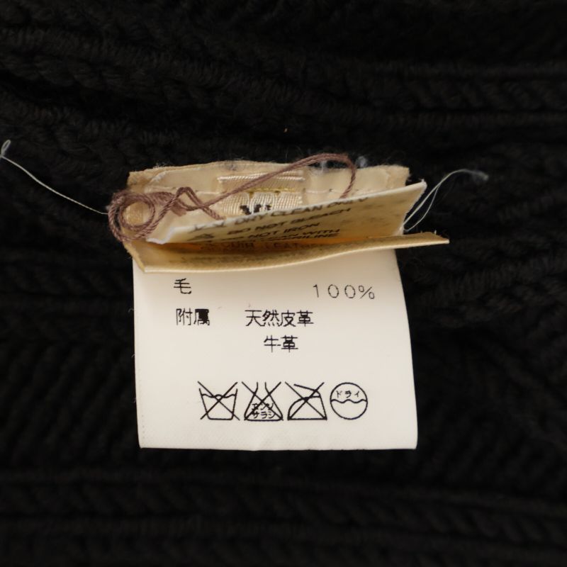 Hermes WOOL Zip-up KNIT XL