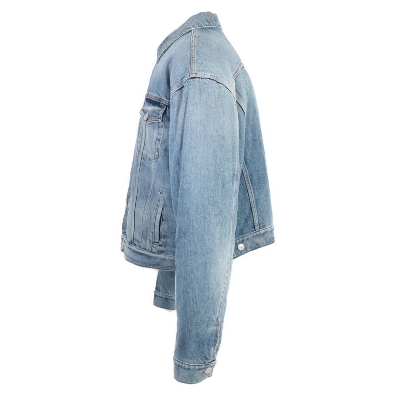 Similar To Balenciaga 657603 Tjw73 Taiga Boa Damaged Denim 42