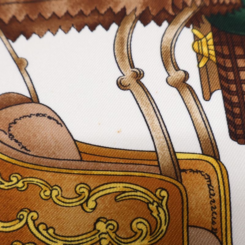 Hermes []automobile Silk Carre90