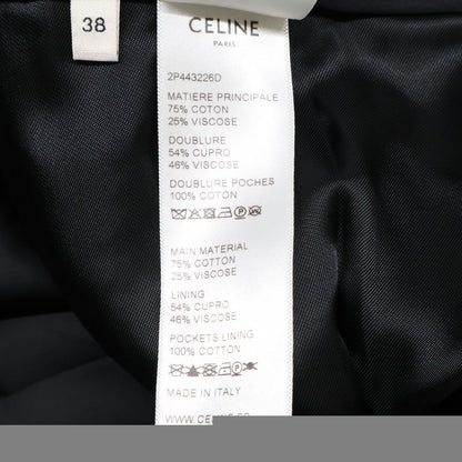 Celine []2p443226d Eddie Period Velor Shorts 38