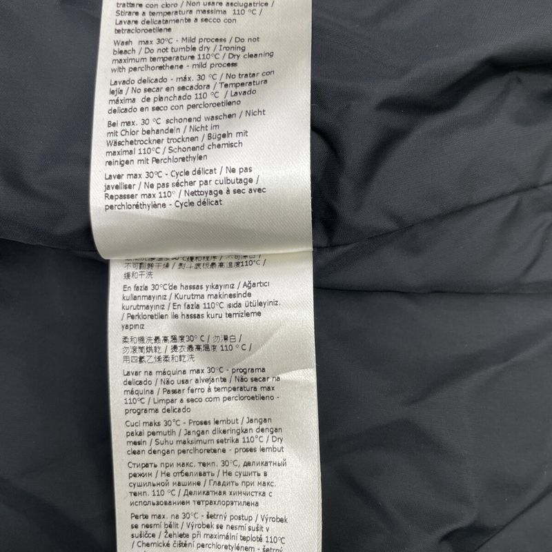 Fendi 23 Year Made Fw1310 AR9H Navy Made In Fendi Nylon Zip Hoodie 50